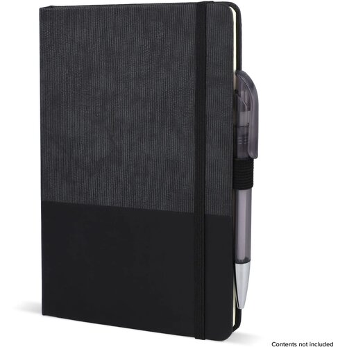 Notitieboek Thermo-leder A5 zwart