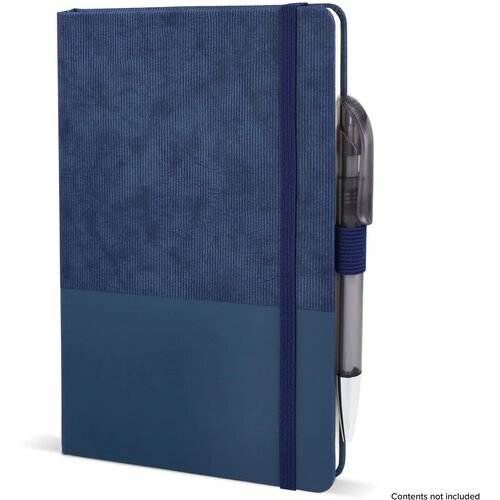 Notitieboek Thermo-leder A5 donkerblauw
