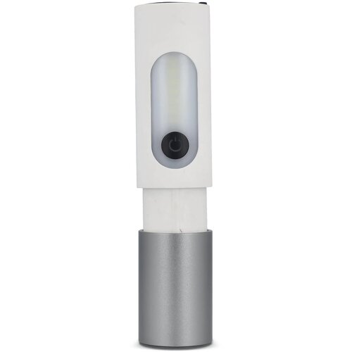 Oplaadbare 10 W LED-zaklamp met zoomfunctie 300 lm wit