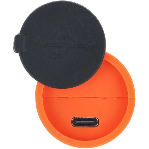 Oplaadbare 10 W LED-zaklamp met zoomfunctie 300 lm oranje