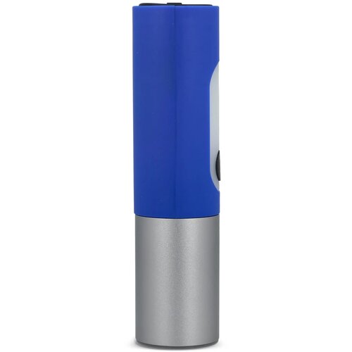 Oplaadbare 10 W LED-zaklamp met zoomfunctie 300 lm blauw