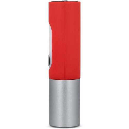 Oplaadbare 10 W LED-zaklamp met zoomfunctie 300 lm rood