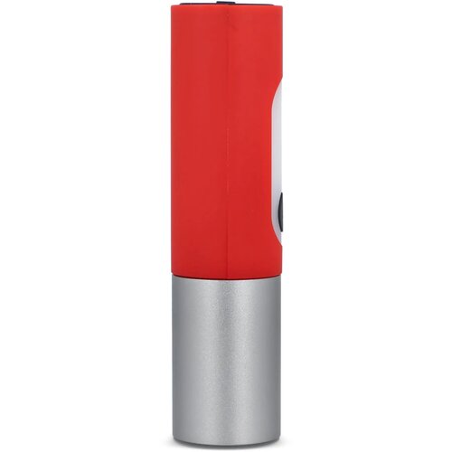 Oplaadbare 10 W LED-zaklamp met zoomfunctie 300 lm rood