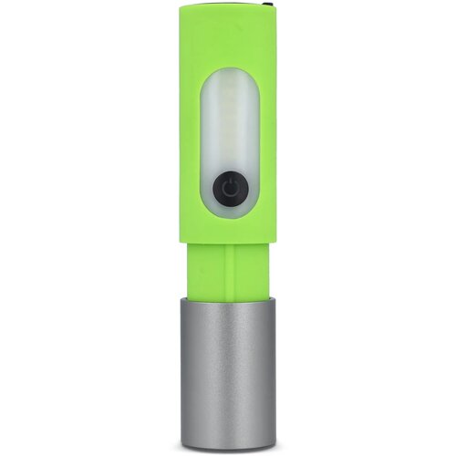 Oplaadbare 10 W LED-zaklamp met zoomfunctie 300 lm lichtgroen