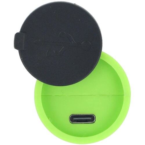 Oplaadbare 10 W LED-zaklamp met zoomfunctie 300 lm lichtgroen