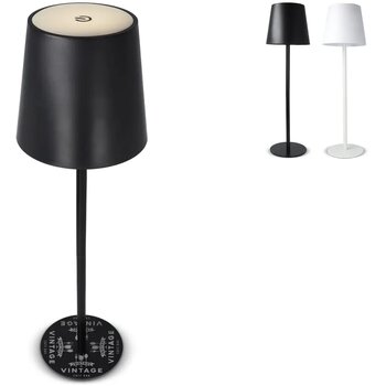 Oplaadbare tafellamp zwart