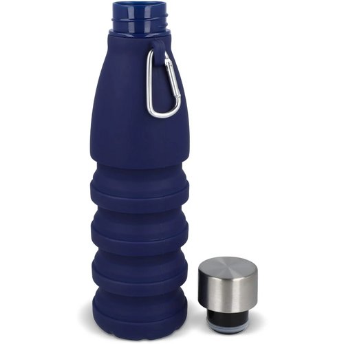 Opvouwbare Waterfles 550ml donkerblauw