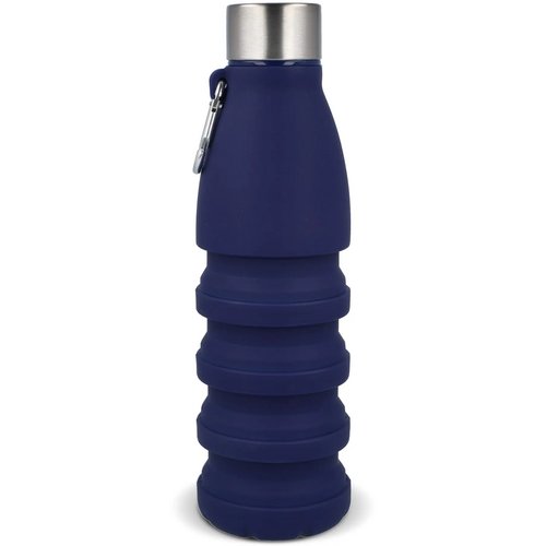 Opvouwbare Waterfles 550ml donkerblauw