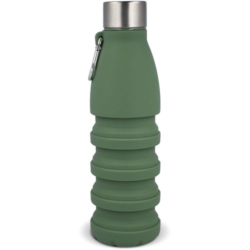 Opvouwbare Waterfles 550ml olijfgroen