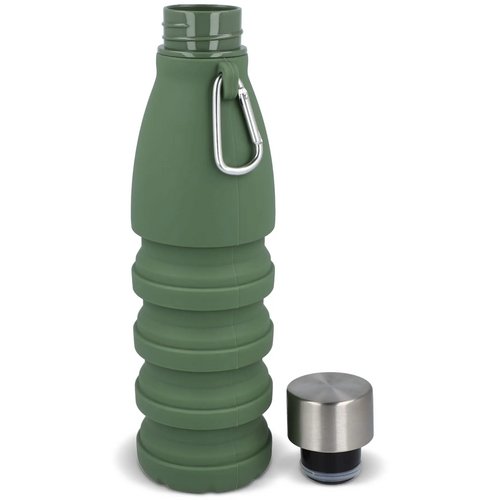 Opvouwbare Waterfles 550ml olijfgroen