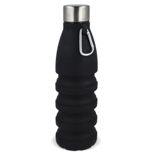 Opvouwbare Waterfles 550ml zwart