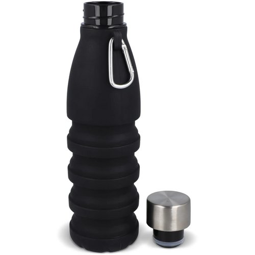 Opvouwbare Waterfles 550ml zwart