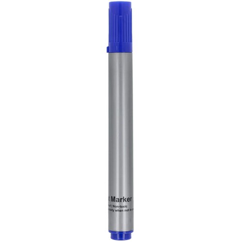 Permanent marker blauw