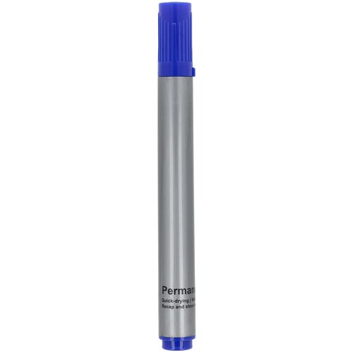 Permanent marker blauw