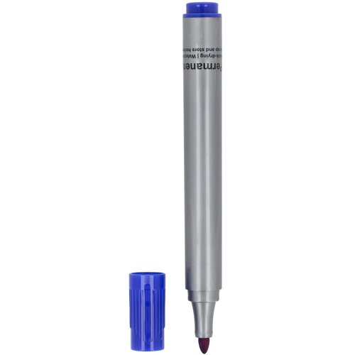 Permanent marker blauw