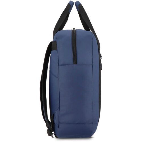 PU gecoate 600D gerecycled PET rugzak 27.5 x 12 x 37.5 cm 12 L donkerblauw
