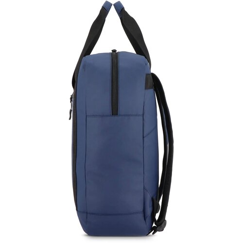 PU gecoate 600D gerecycled PET rugzak 27.5 x 12 x 37.5 cm 12 L donkerblauw