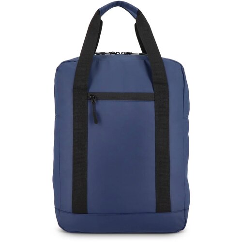 PU gecoate 600D gerecycled PET rugzak 27.5 x 12 x 37.5 cm 12 L donkerblauw