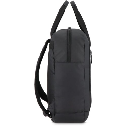 PU gecoate 600D gerecycled PET rugzak 27.5 x 12 x 37.5 cm 12 L zwart