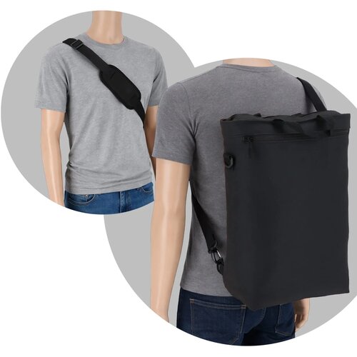 PU Kyiv laptoprugzak 28 x 42 x 12.5 cm zwart