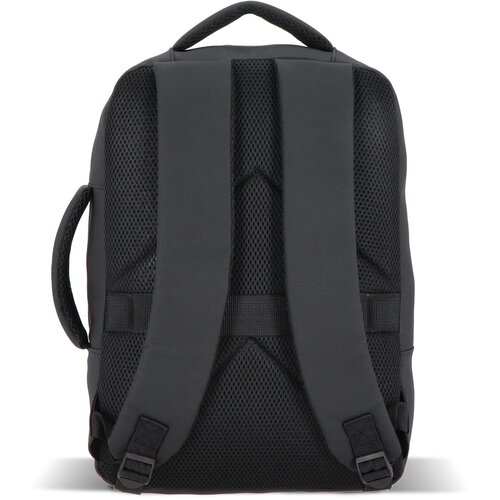 PU Osaka laptoprugzak 30 x 14 x 42 cm 15L zwart