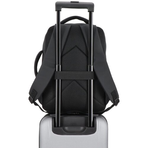 PU Osaka laptoprugzak 30 x 14 x 42 cm 15L zwart