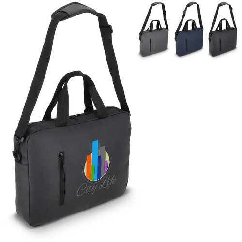 PU SoMa laptop messenger tas 28 x 38 x 5 cm