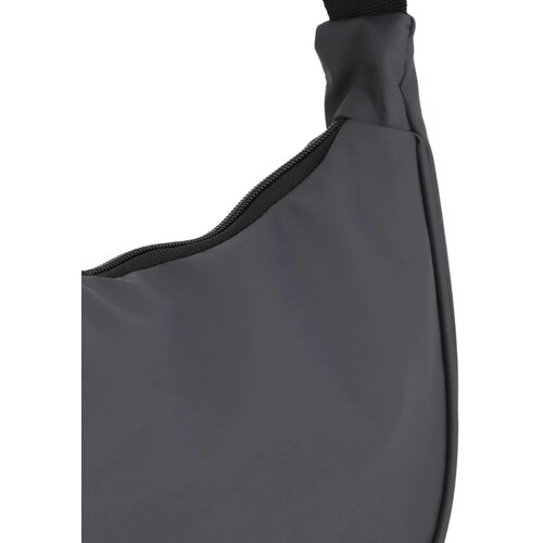 PU-gecoat R-PET 600D halve maan sling tas grijs