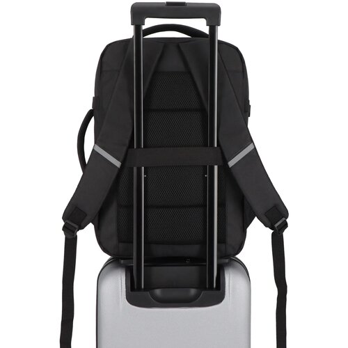 R-PET 600D Cabin proof Laptop rugzak 22L zwart
