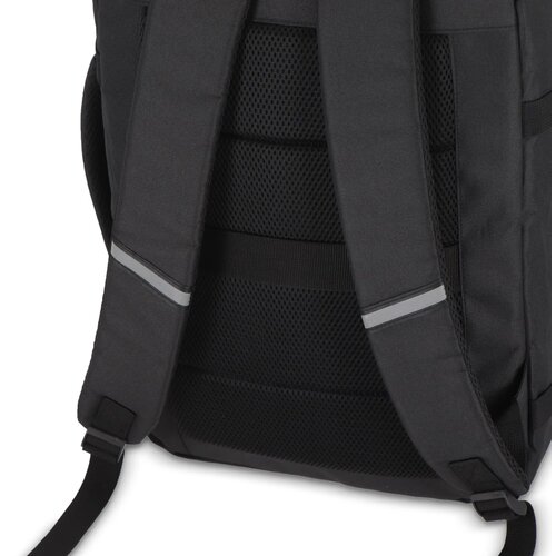 R-PET 600D Cabin proof Laptop rugzak 22L zwart