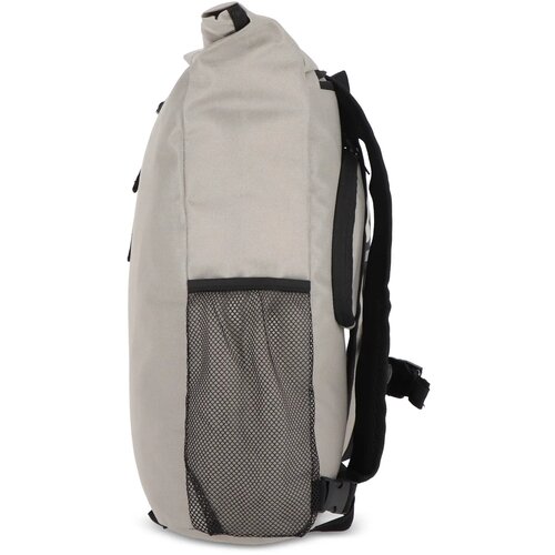 R-PET 600D Rolltop fietsrugzak 20L grijs