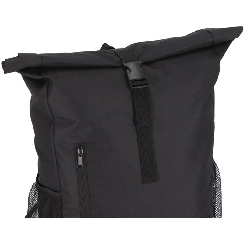 R-PET 600D Rolltop fietsrugzak 20L zwart