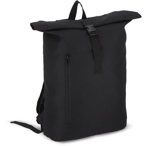 R-PET 600D Rolltop rugzak 20L zwart
