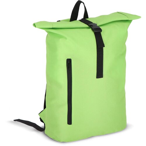R-PET 600D Rolltop rugzak 20L lichtgroen
