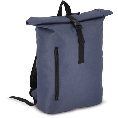 R-PET 600D Rolltop rugzak 20L donkerblauw