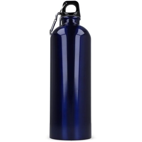 R-SS enkelwandige fles met karabijnhaak 750ml donkerblauw