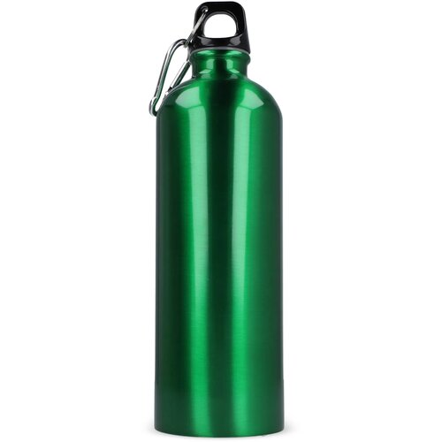 R-SS enkelwandige fles met karabijnhaak 750ml lichtgroen
