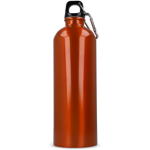 R-SS enkelwandige fles met karabijnhaak 750ml oranje