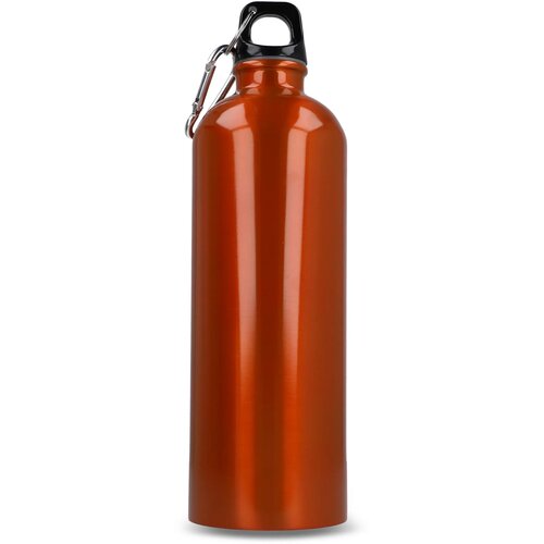 R-SS enkelwandige fles met karabijnhaak 750ml oranje
