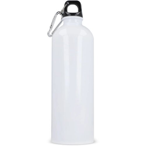 R-SS enkelwandige fles met karabijnhaak 750ml wit