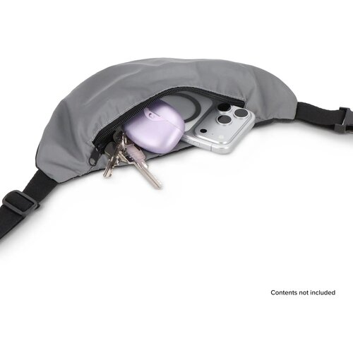 Reflective Zola Waist Bag grijs