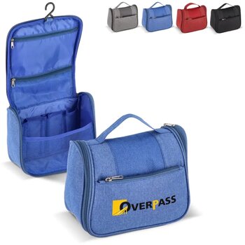 rPET 300D Kora toilettas voor op reis blauw