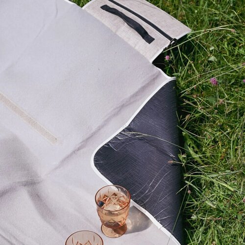 Sagaform picknickkleed City 170x130cm beige
