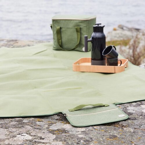 Sagaform picknickkleed City 170x130cm groen