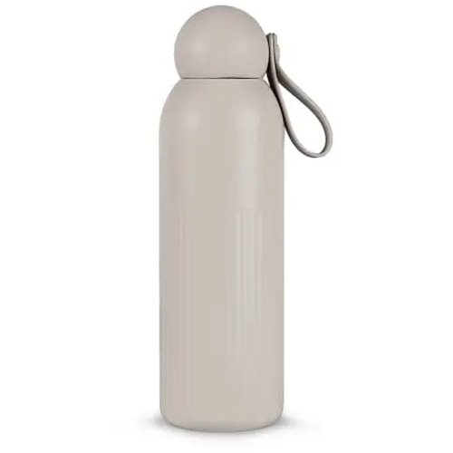 Sagaform Tekla stalen fles (gerecycled) 500 ml beige