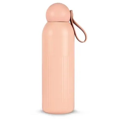 Sagaform Tekla stalen fles (gerecycled) 500 ml pastel rose