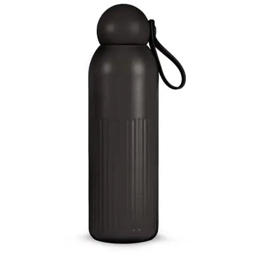 Sagaform Tekla stalen fles (gerecycled) 500 ml zwart