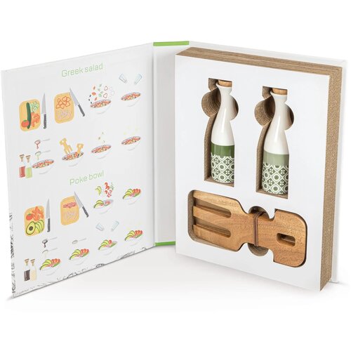 Saladeset olie &amp; azijn hout