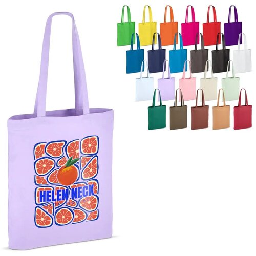 Schoudertas katoen OEKO-TEX® 140g/m² 38x42cm