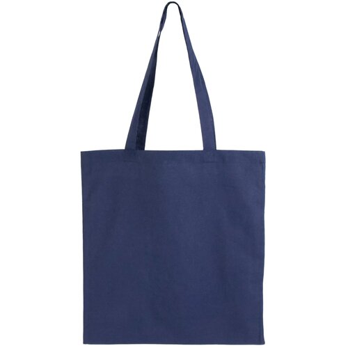 Schoudertas katoen OEKO-TEX® 140g/m² 38x42cm donkerblauw